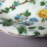 Assiette creuse ancienne Royal Staffordshire Lorna Doone Chintz vers 1949