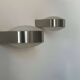 Pair of vintage modernist wall lights, Perspex, Holland 1980