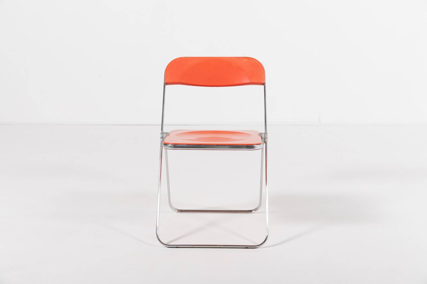 Vintage ‘Plia’ folding chair by Giancarlo Piretti for Anonima Castelli