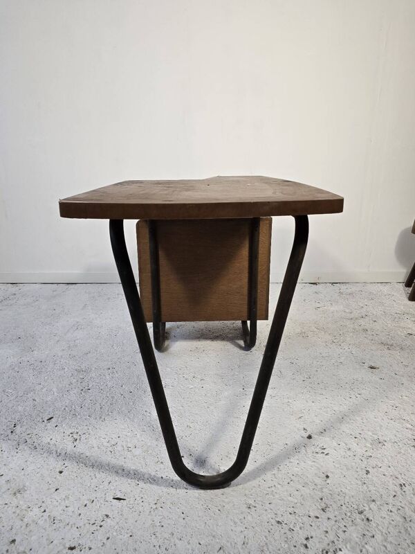 Bureau Mobilor CAB Roger Charroy – moderniste métal bois 1950 vintage