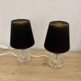 Pair of bedside lamps, 1970