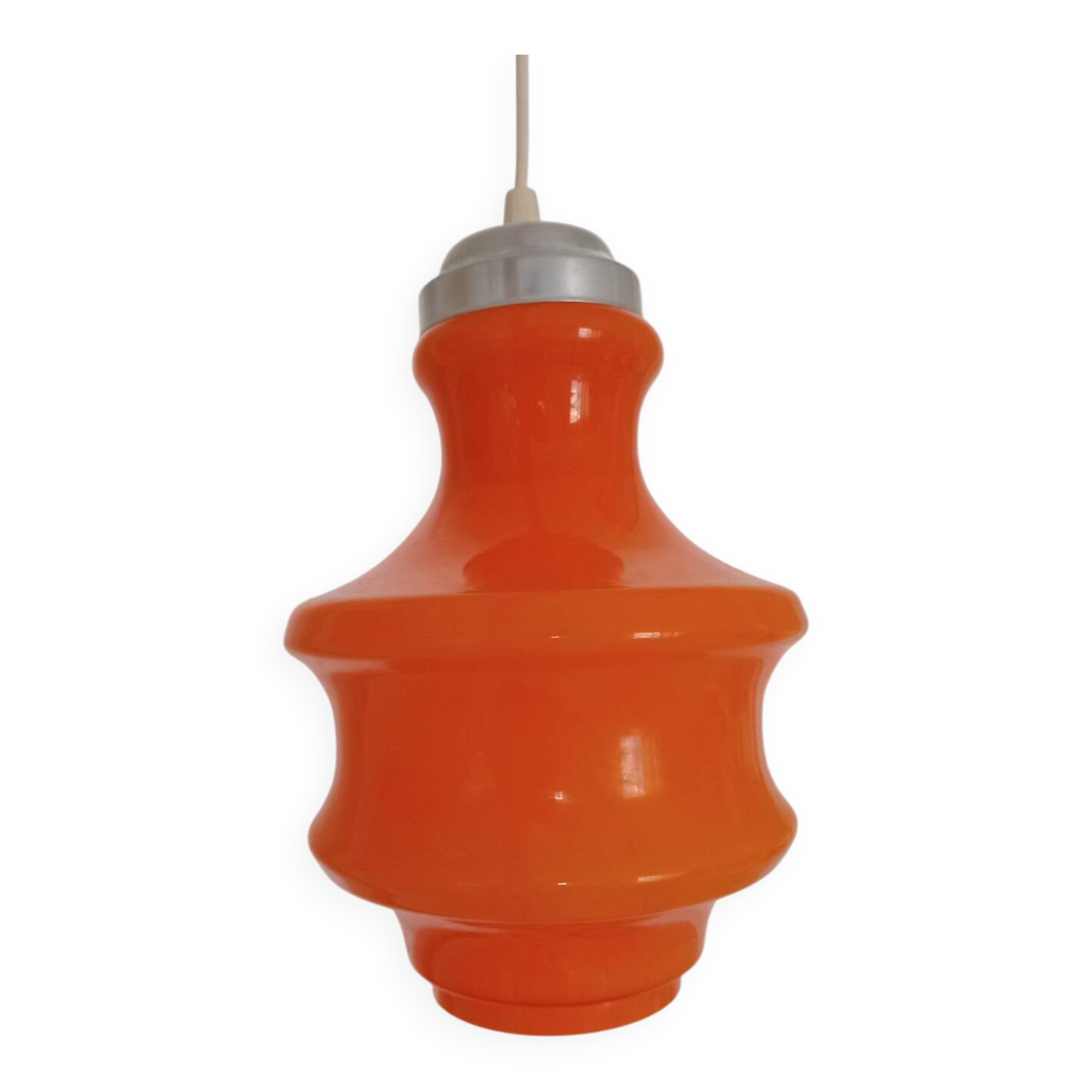 Suspension vintage orange 1970