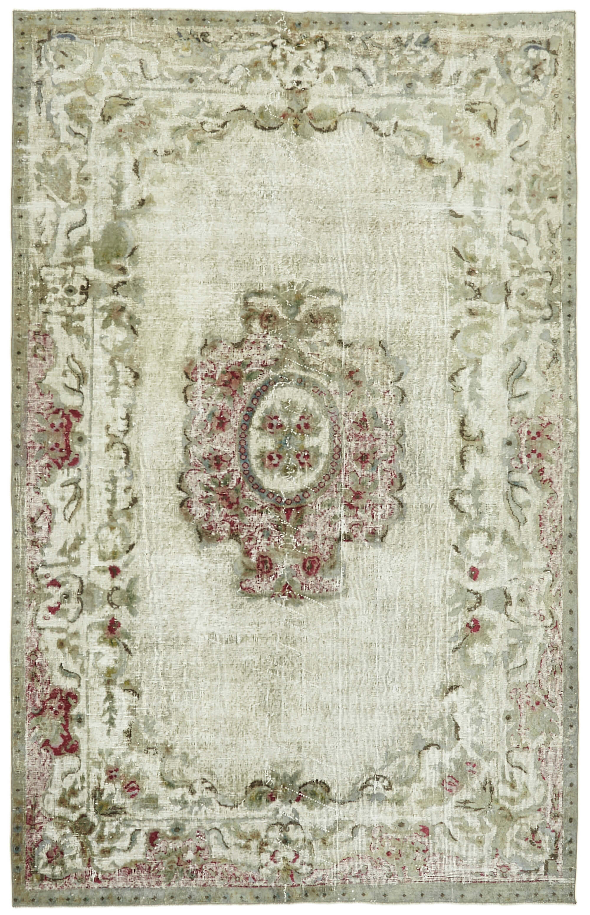 Handmade carpet, Turkish, 1980s, 200x308 cm, grey