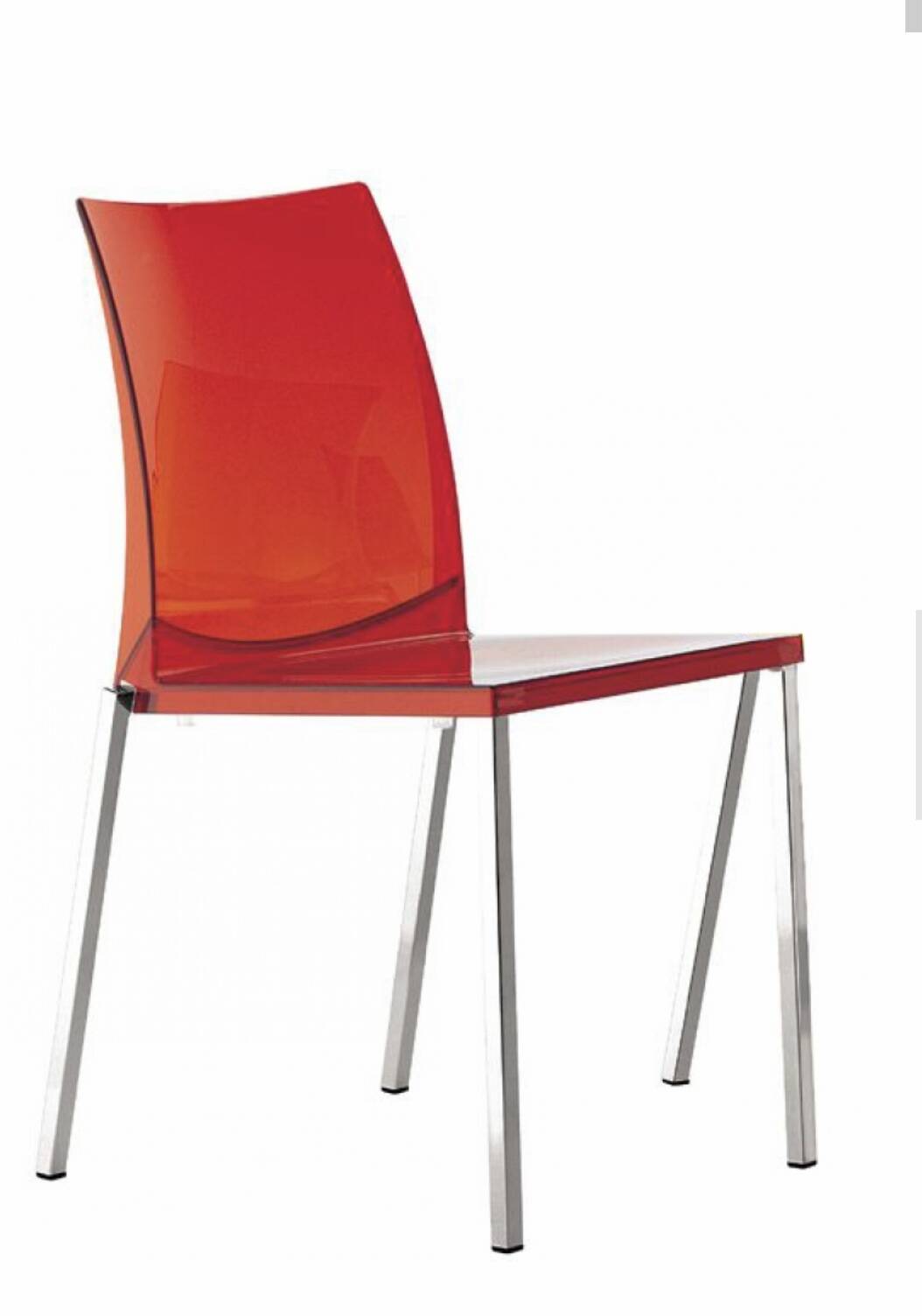 6 70's Pedrali design chairs
