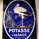 Plaque émaillée Potasse d’Alsace
