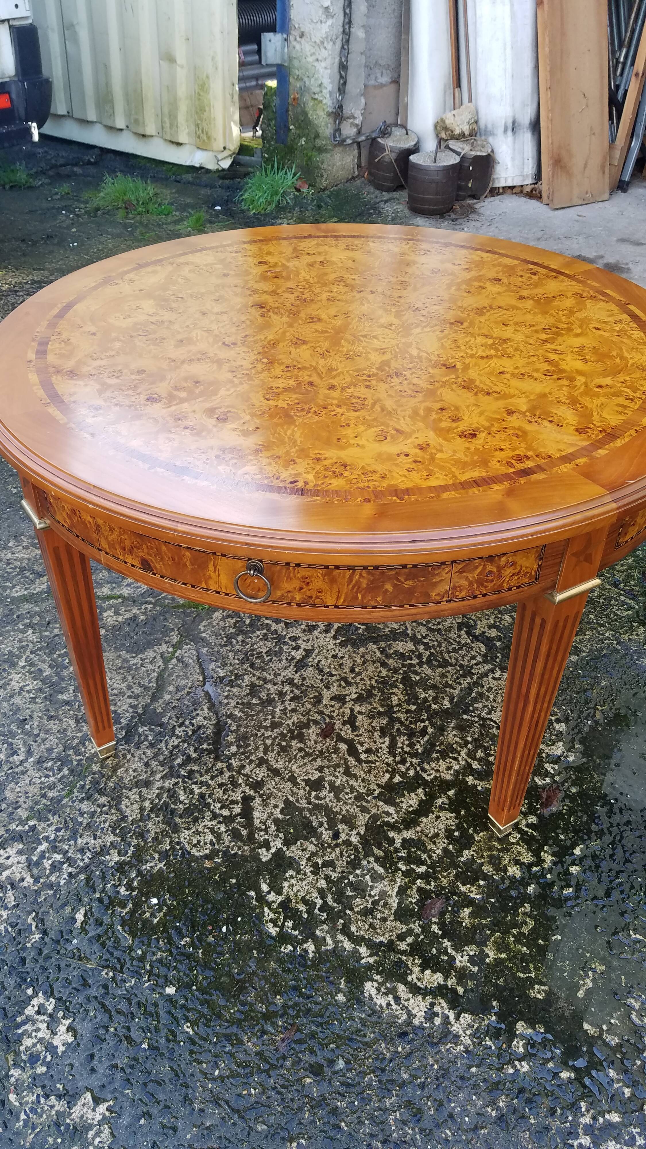 Rosewood coffee table