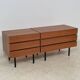 Duo de commodes en teck 1950