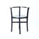 Black Interwar Period Oak Club Armchair, Czechoslovakia 1930s