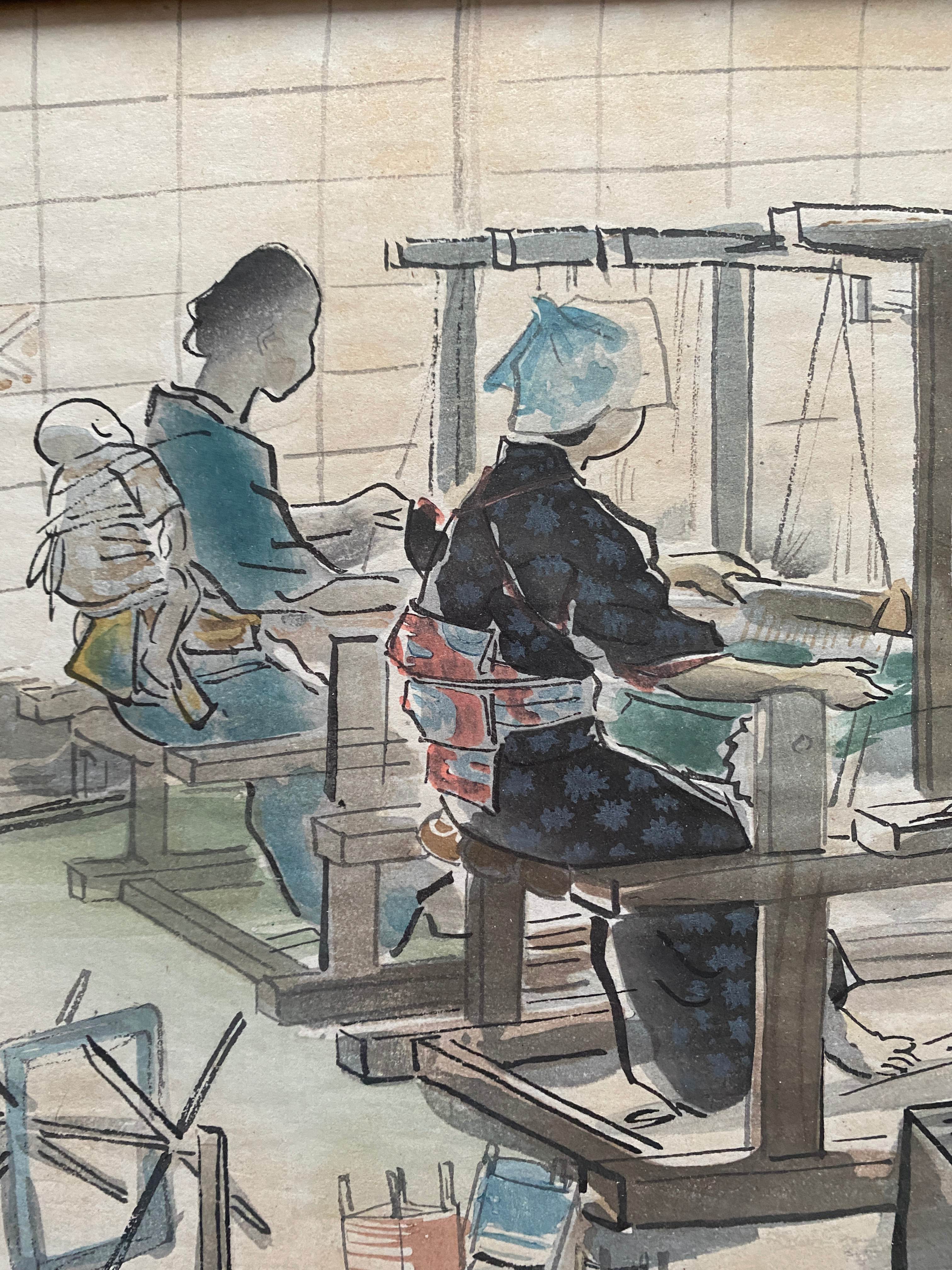 3 prints Kyoto Hanga-in 1950 by Sanzo Wada (1883/1967)