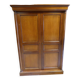 Wardrobe two doors empire style wood merisier