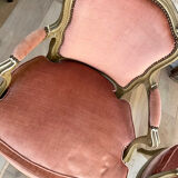 Paire de fauteuils cabriolet Louis XV