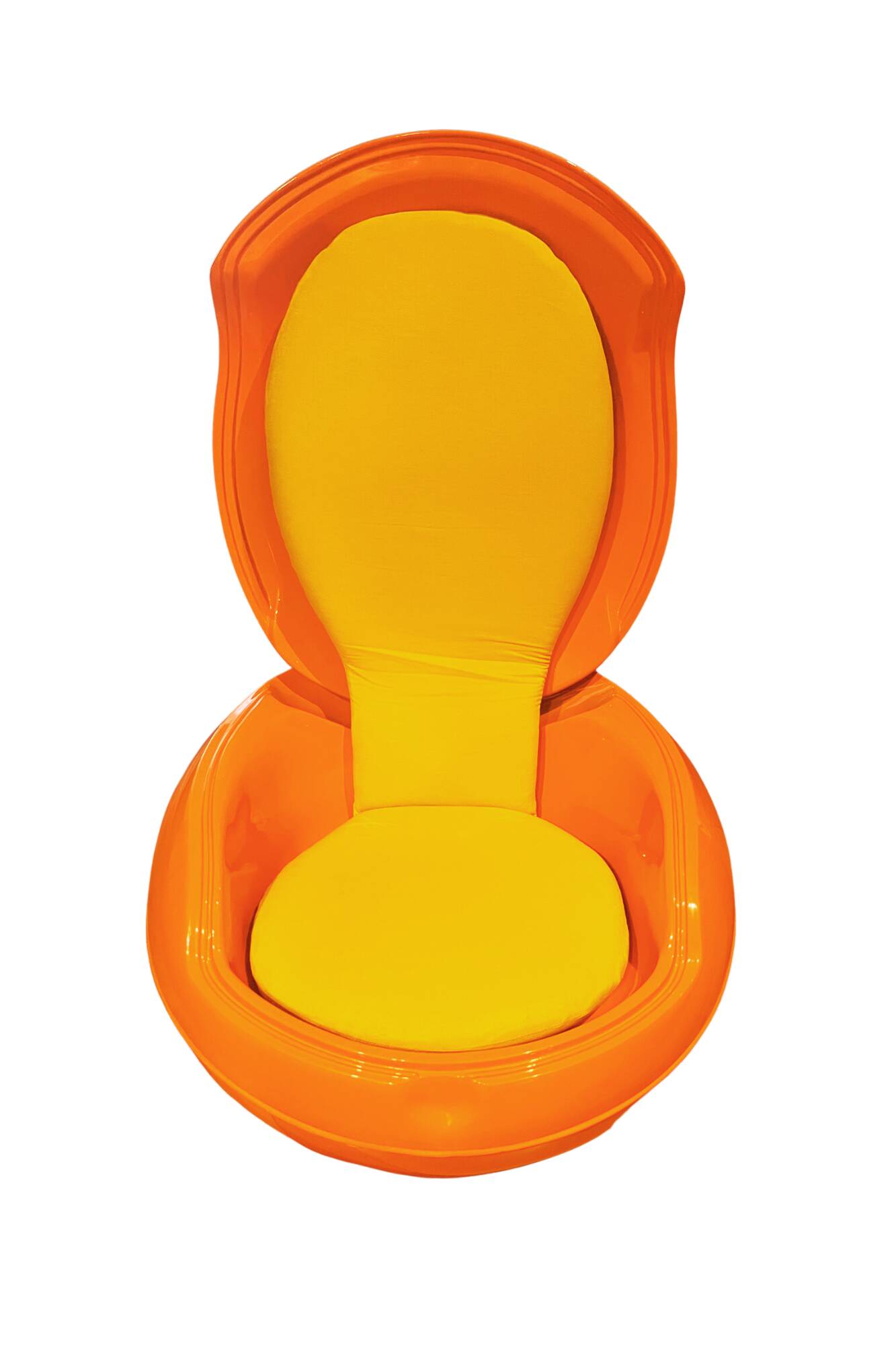 Garden egg chair designed by Peter Ghyczy in 1968