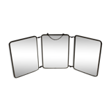Barber triptych mirror 47x21cm