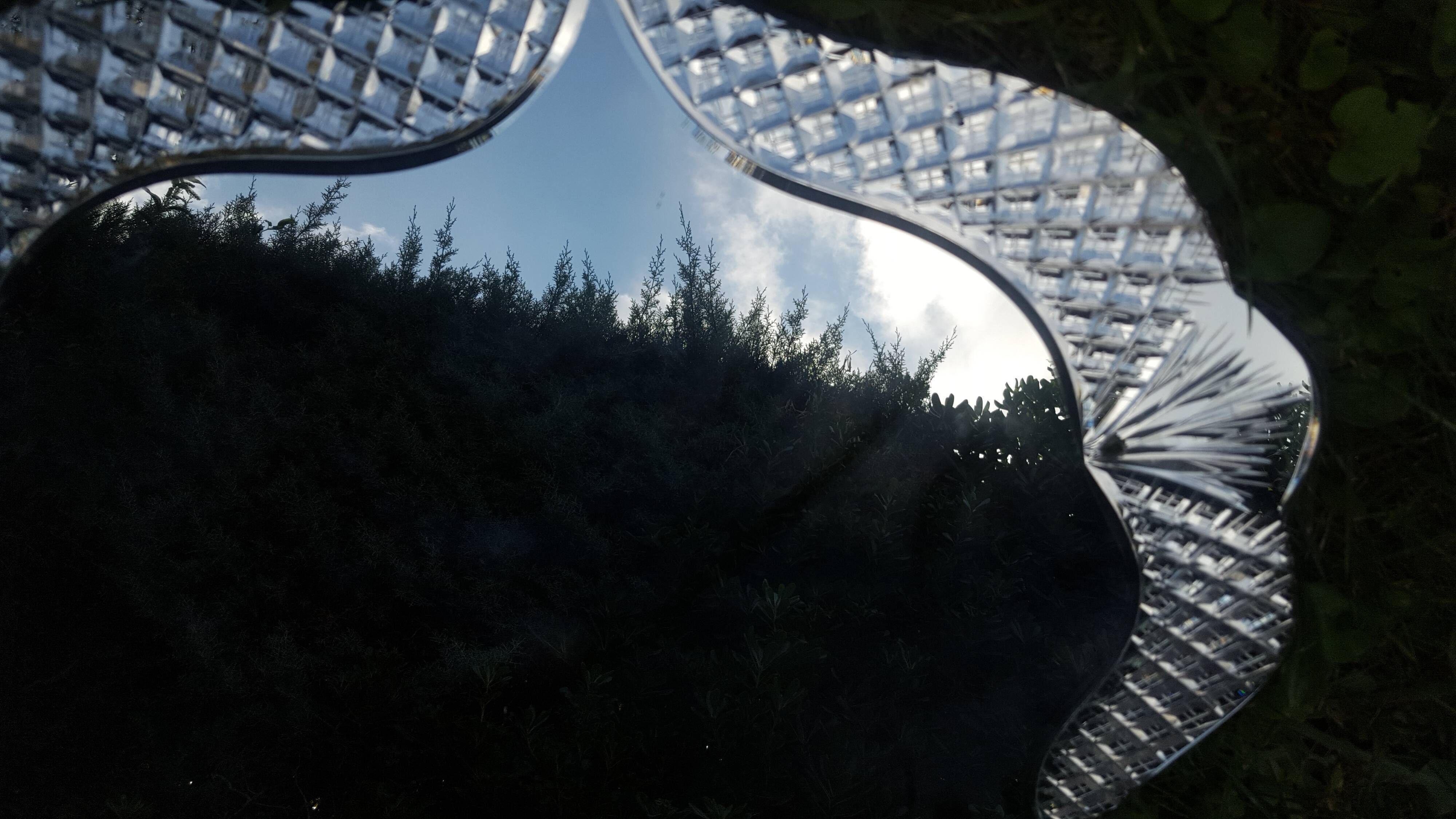 Carved vintage venetian mirror - 57 X 79 cm