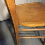 2 wooden bistro chairs Thonet