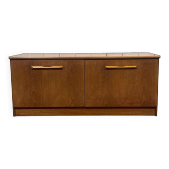 Low English teak sideboard from the 70s