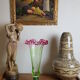 Old vase in Ouraline glass