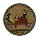 Bronze decorative plate Hermes Greece