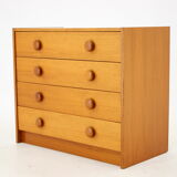 Commode en teck des années 1960, Danemark