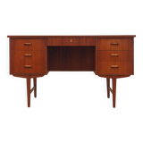 Teak desk, Danish design, 1970s, production: Denmark