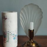 Vintage shell table lamp
