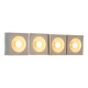 Set of 4 wall lights 2091 by Guy Bertrand for Disderot, circa 1965.