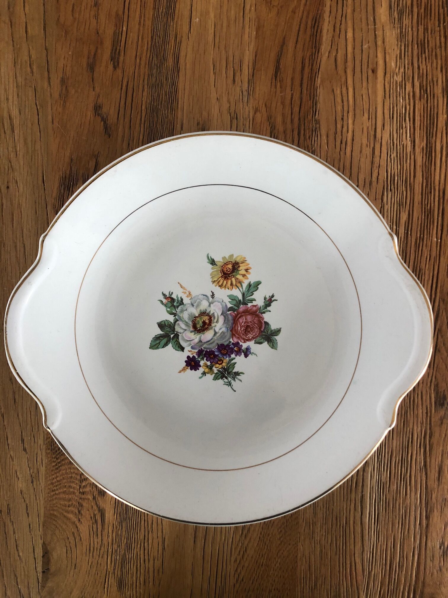 Lot of 3 serving dishes old in half porcelain Badonviller