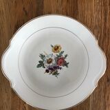 Lot of 3 serving dishes old in half porcelain Badonviller