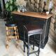 Meuble bar comptoir ancien caisse vintage commerce