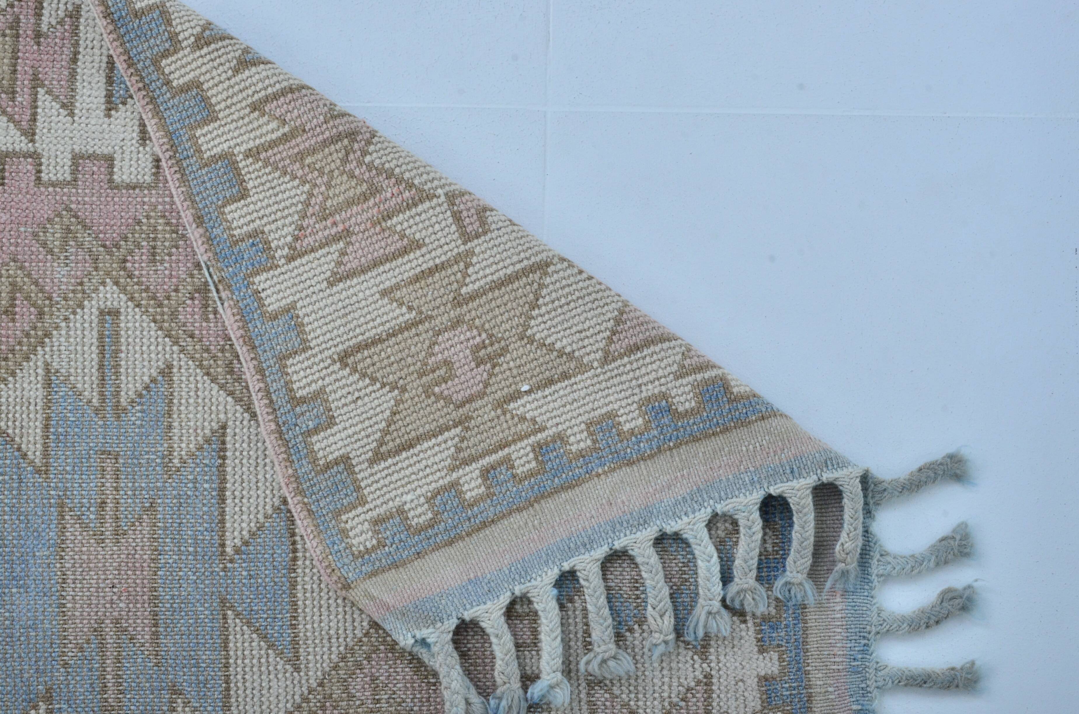 Turkish Oushak Handmade Carpet sku 3586