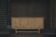 Brutalist oak sideboard from the mid-20th century, Danish cabinetmaker, 1960s.