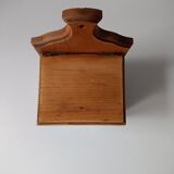 Wooden spice box and wall ceramic
