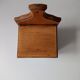 Wooden spice box and wall ceramic