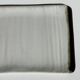 Trio of small rectangular serving dishes white and black Indonesian ceramic 21x16