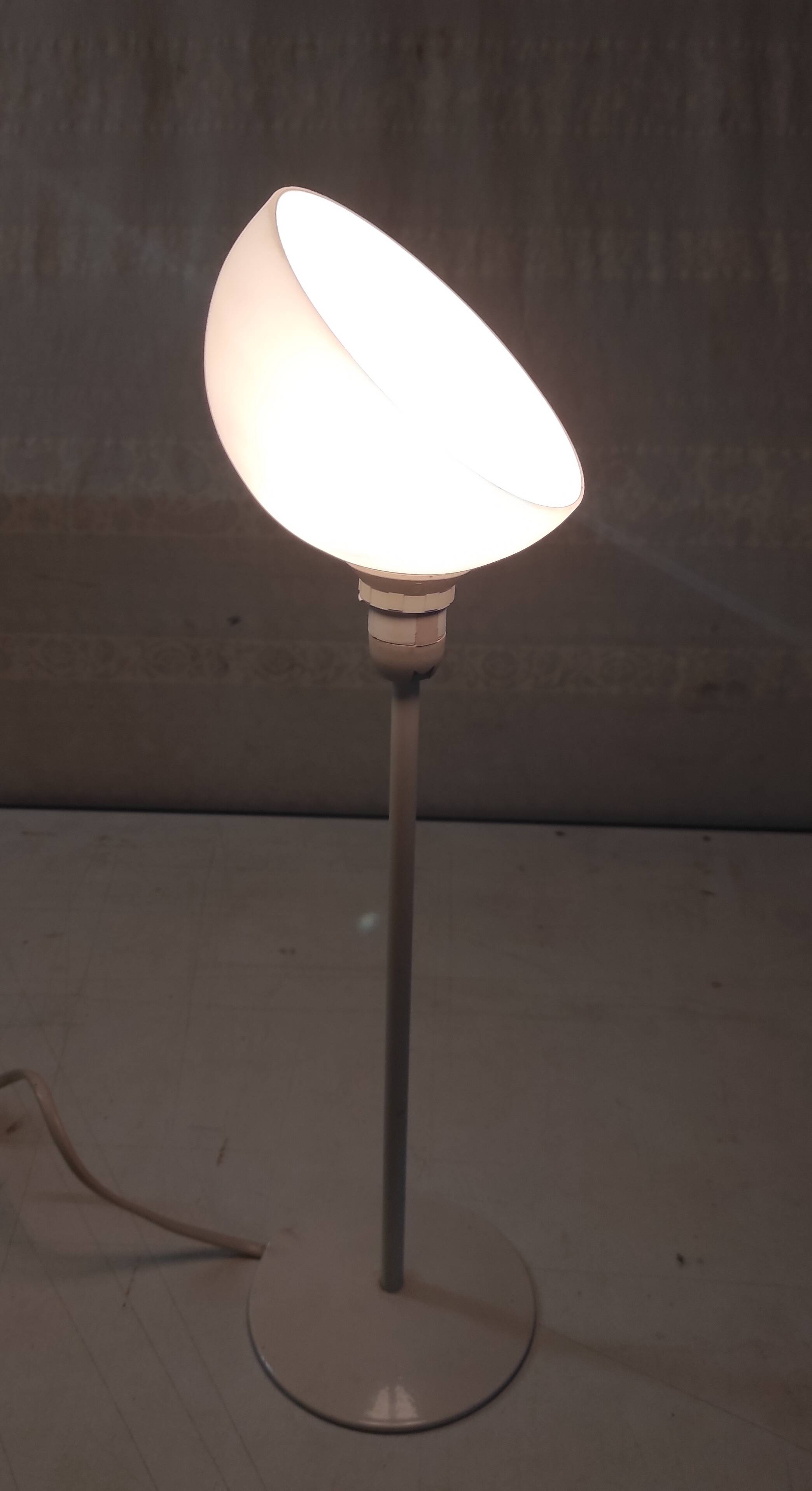 Opaline globe designer table lamp