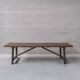 Antique French Large Oak Dining Table