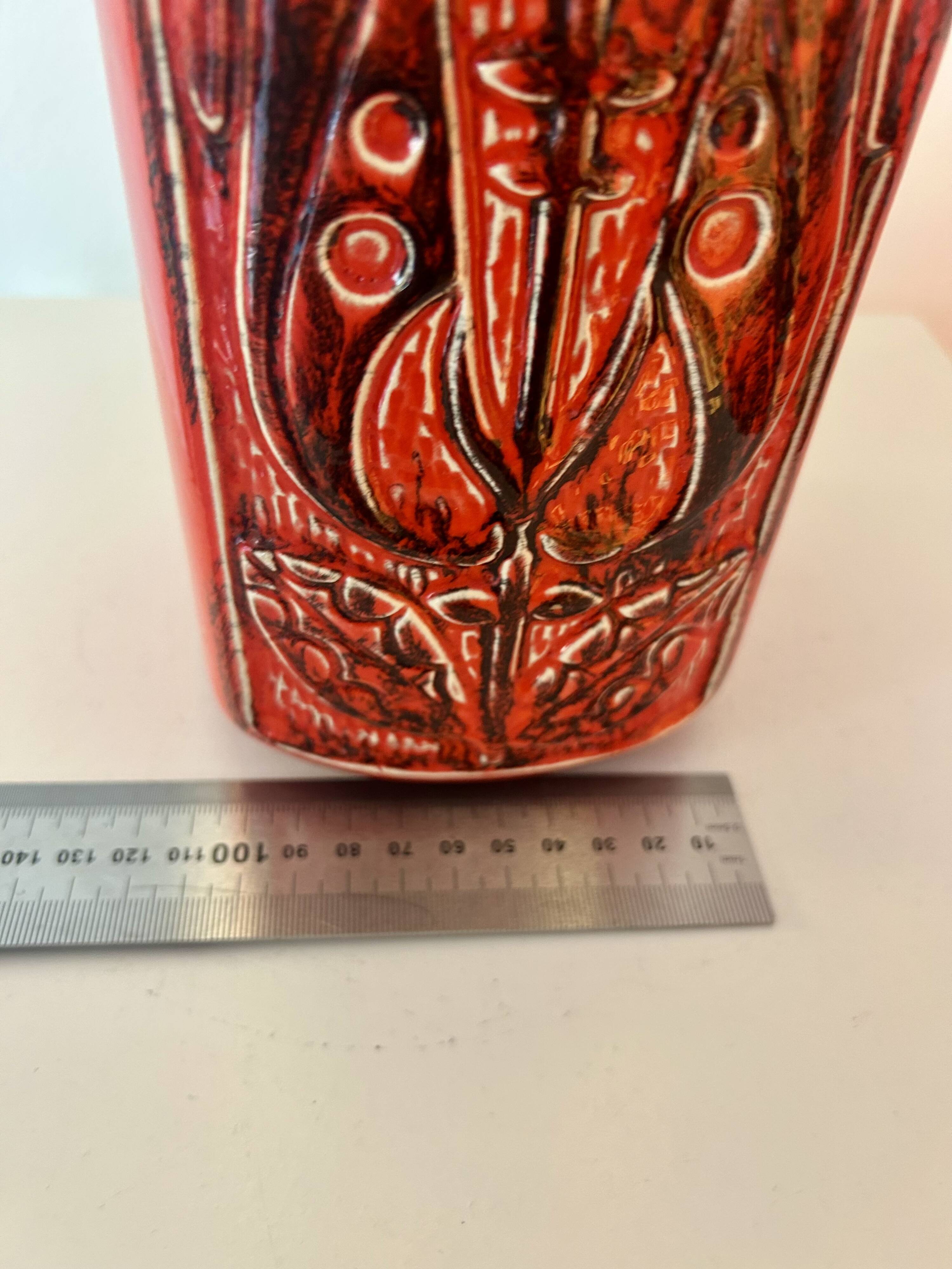 Table lamp from the 1960s, vase Bay - Bodo Mans