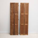 Vintage oak shutter