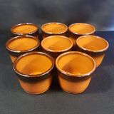 8 Terracotta ramekins