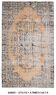 5x9 Peach Orange Handmade Wool Vintage Rug, 172x277Cm SK 240635