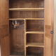 Armoire en chêne clair XIX ème