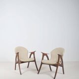 Set of Danish armchairs by Aage Christiansen for Erhardsen & Andersen, 1960