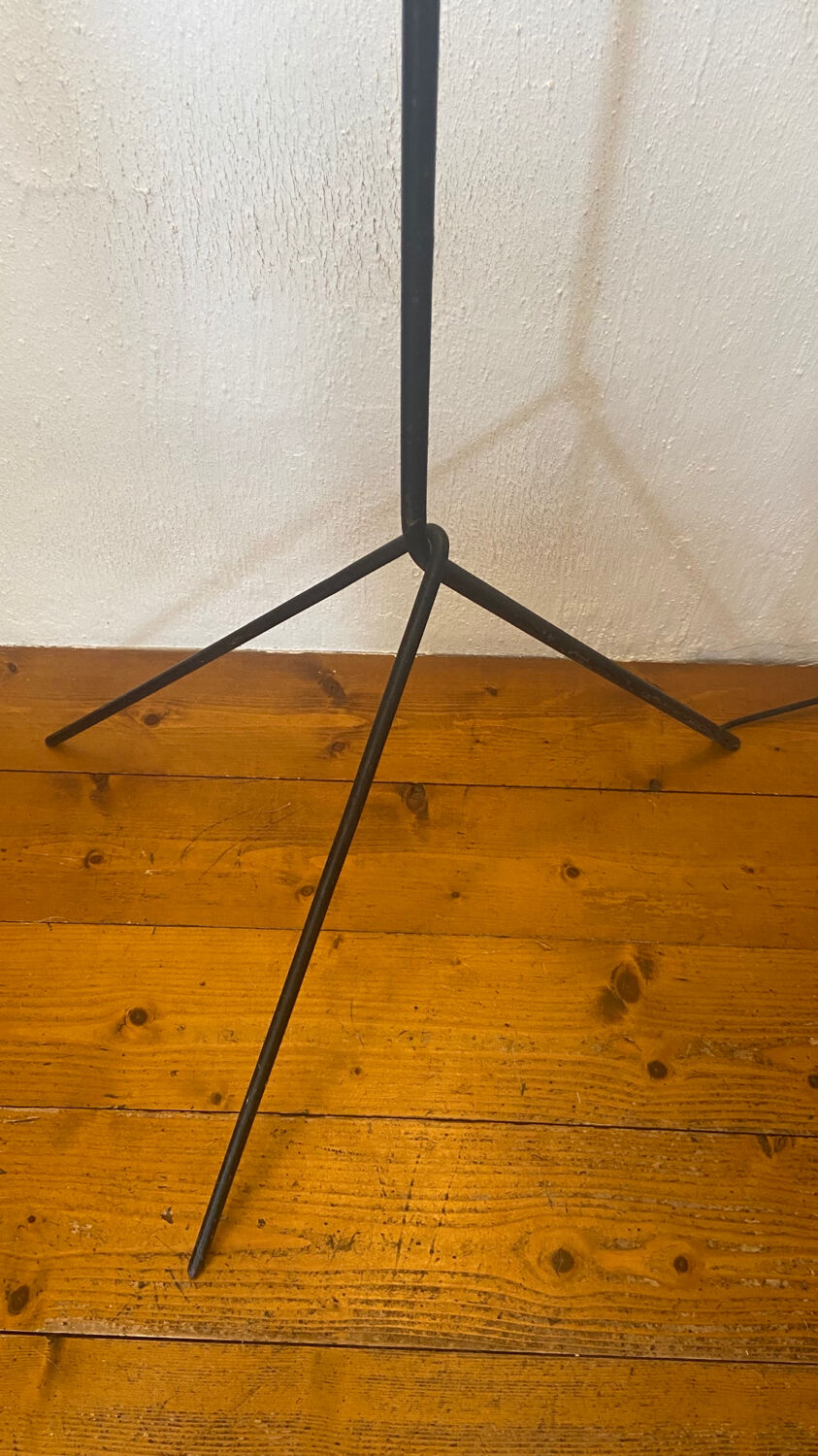 Vintage tripod floor lamp 1950