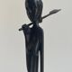 Paire de sculptures africaines en bois