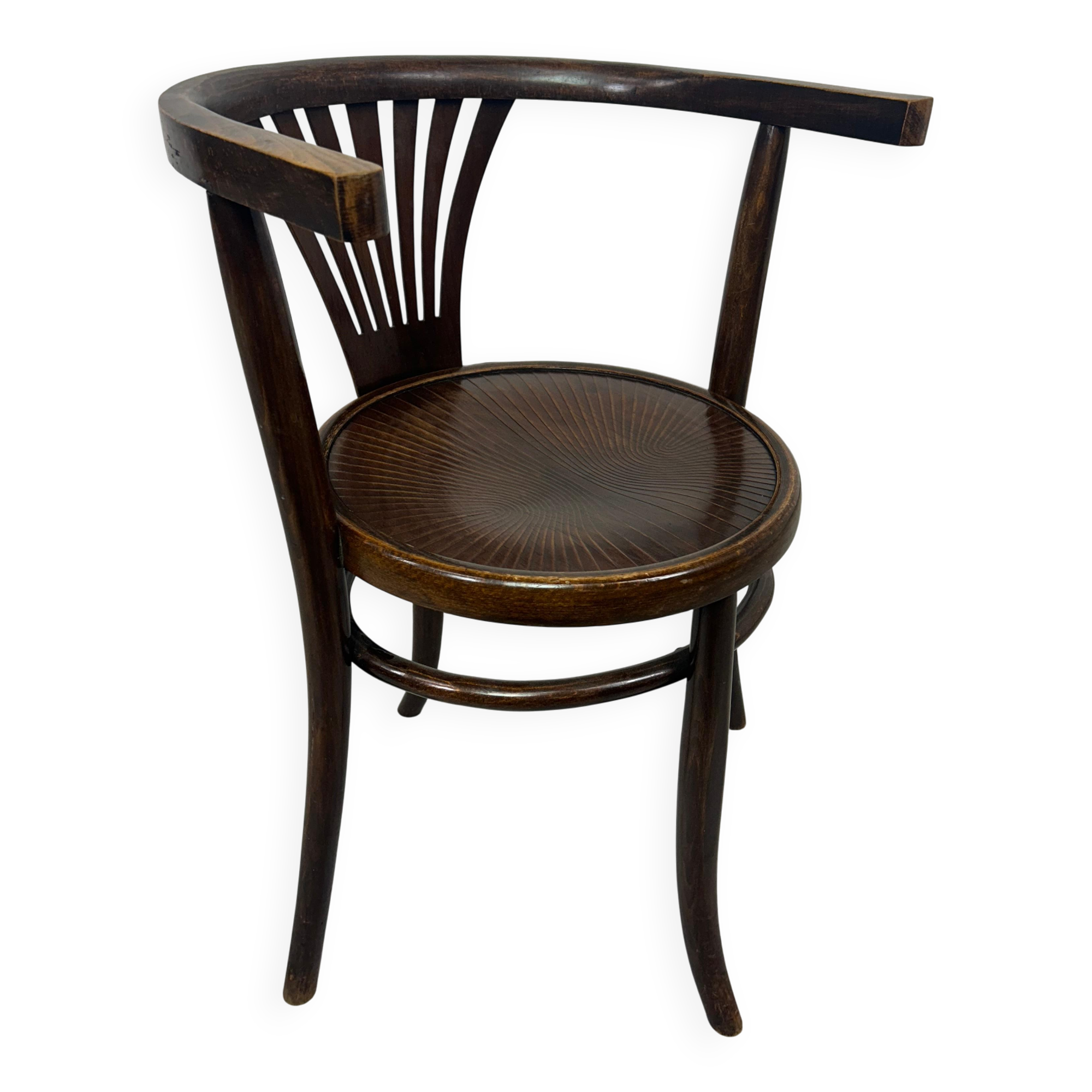 Set of 4 dining chairs by Thonet Debrecen