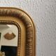 Mirror 90 x 66 cm Louis Philippe old gilded