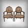 Paire de fauteuils en hêtre, style Louis XVI – début XXe