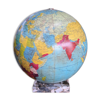 50's/60's Glass Illuminated Globe
