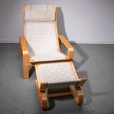 Fauteuil relax et pouf Vilan pour Ikea