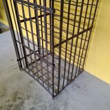 French metal wine vault from Rigidex, from the mid 1900s